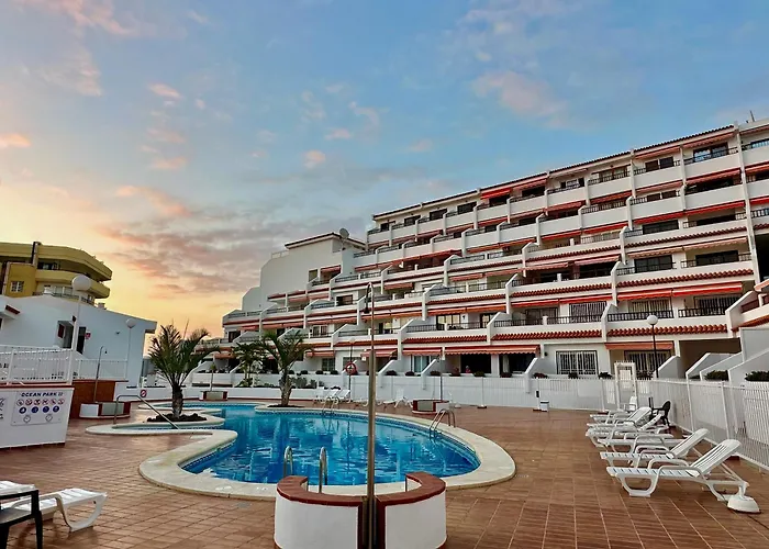 In Ocean Park, Costa Adeje, Tenerife *